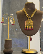 Heritage Temple Pendant Necklace Set